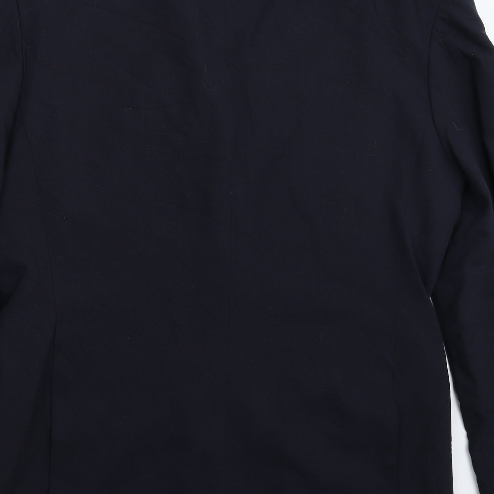 Mens UK Size 40 Marks and Spencer Regular Blue Suit Jacket