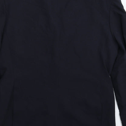 Mens UK Size 40 Marks and Spencer Regular Blue Suit Jacket