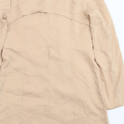 Mermaid Womens Beige   Shirt Dress  Size M