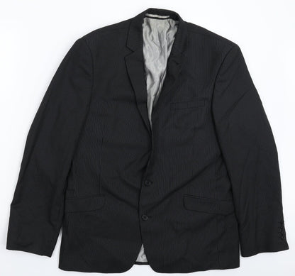 Mens UK Size 42 NEXT Regular Black Suit Jacket