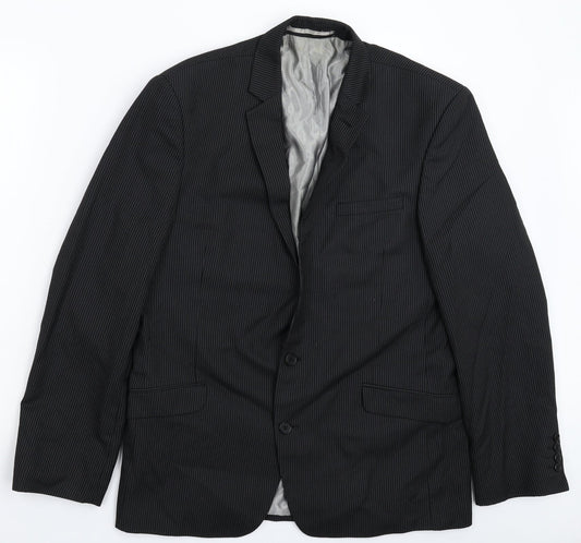 Mens UK Size 42 NEXT Regular Black Suit Jacket
