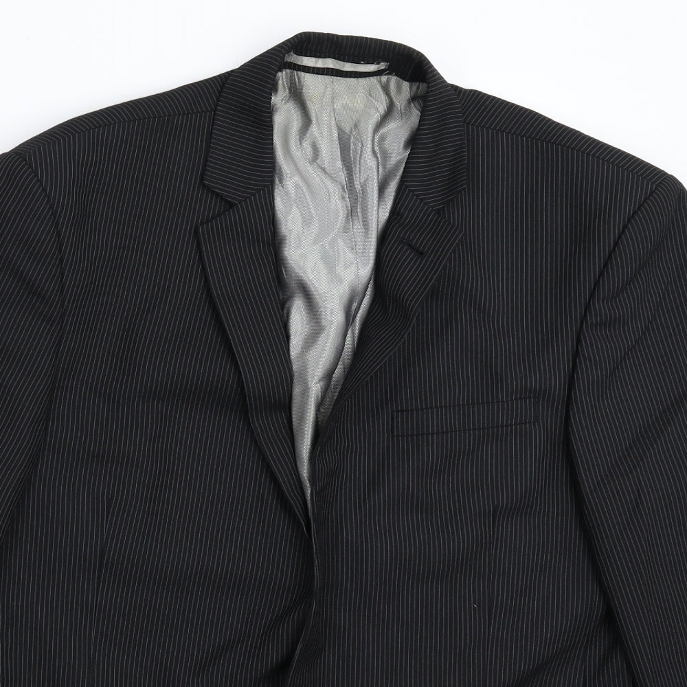 Mens UK Size 42 NEXT Regular Black Suit Jacket