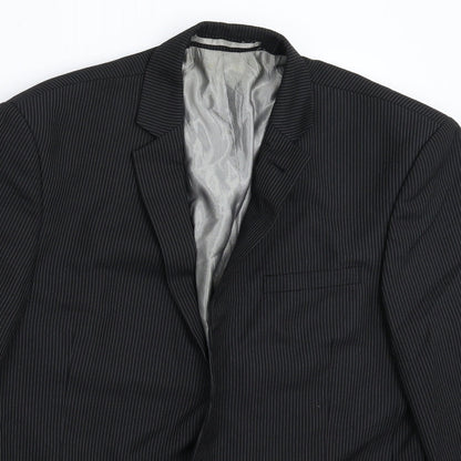 Mens UK Size 42 NEXT Regular Black Suit Jacket