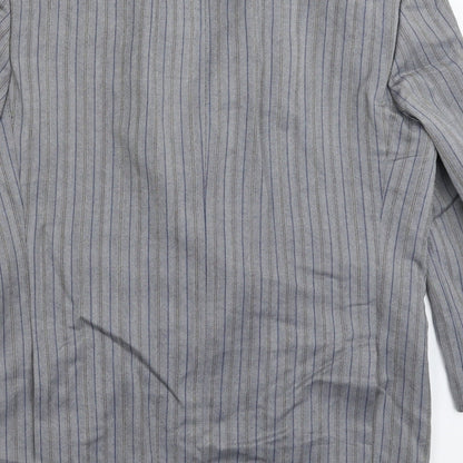 Mens UK Size 42 Desch Regular Grey Suit Jacket