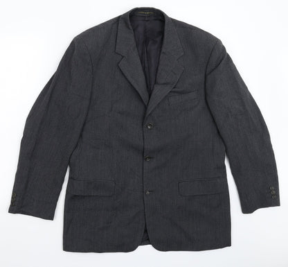 Mens UK Size 40 Marks and Spencer Regular Grey Suit Jacket