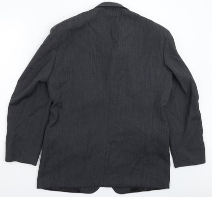 Mens UK Size 40 Marks and Spencer Regular Grey Suit Jacket