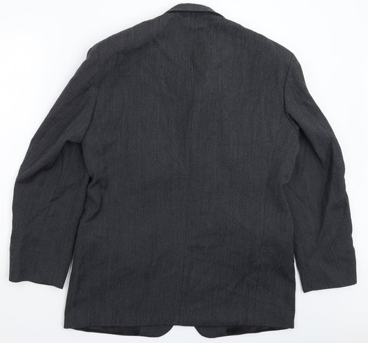 Mens UK Size 40 Marks and Spencer Regular Grey Suit Jacket