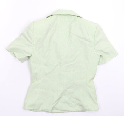 Womens UK Size M Preworn Regular Green Blazer