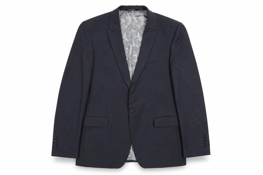 Mens UK Size 40 WILVORST Regular Grey Suit Jacket