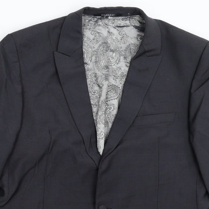 Mens UK Size 40 WILVORST Regular Grey Suit Jacket