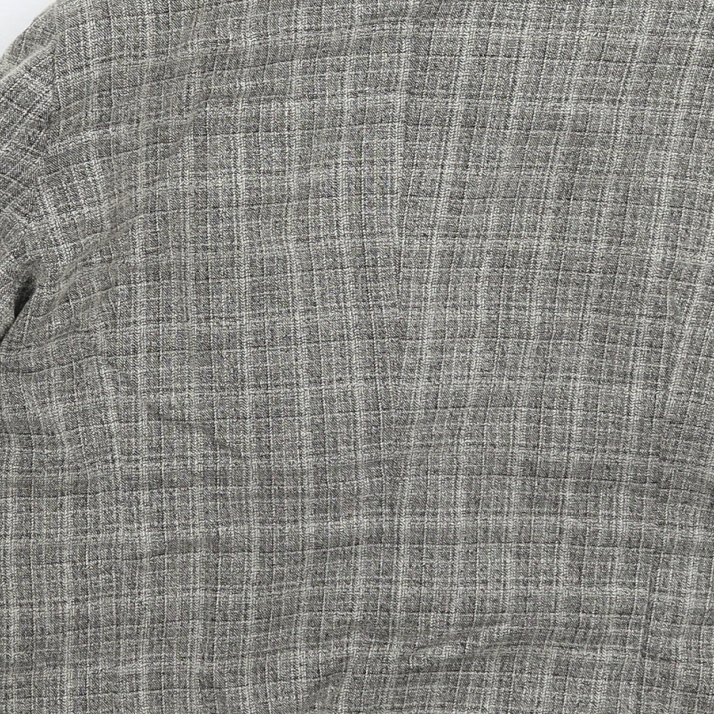Atmosphere Womens Grey Check  Jacket Blazer Size 14