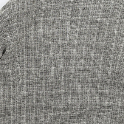 Atmosphere Womens Grey Check  Jacket Blazer Size 14