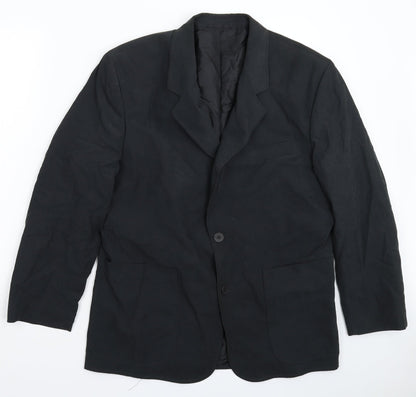 Mens UK Size 38 Preworn Regular Grey Suit Jacket