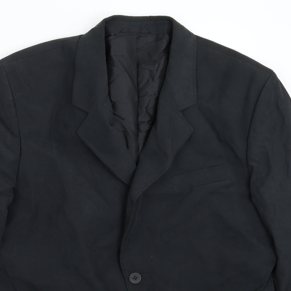 Mens UK Size 38 Preworn Regular Grey Suit Jacket
