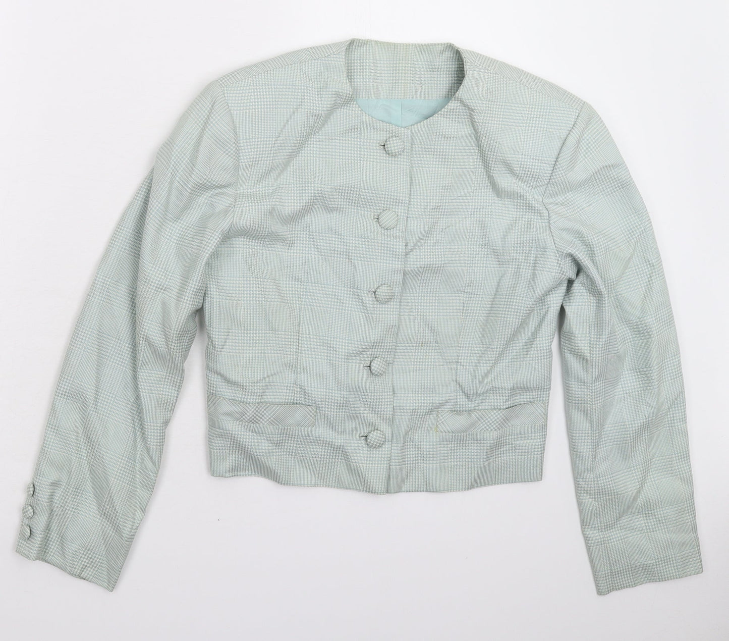 Womens UK Size 10 Preworn Green Jacket