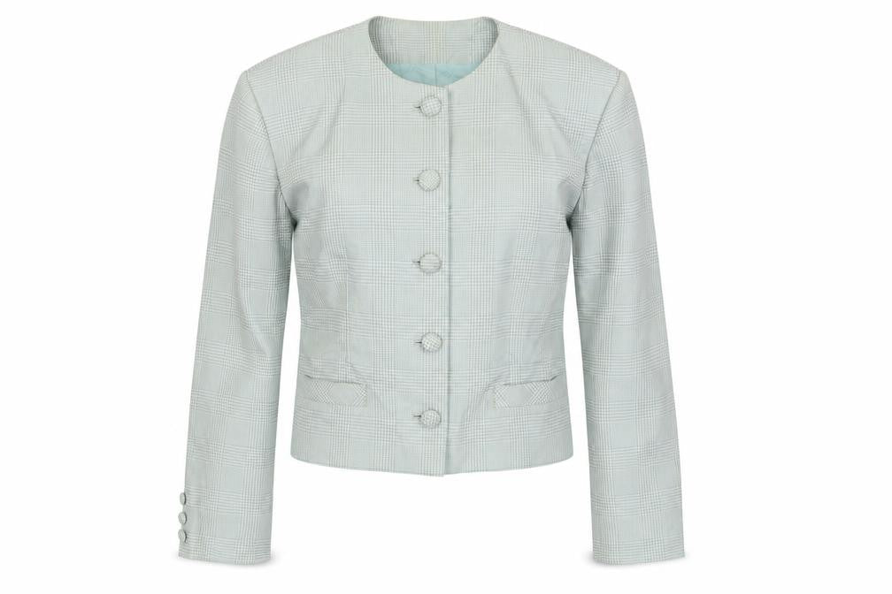 Womens UK Size 10 Preworn Green Jacket