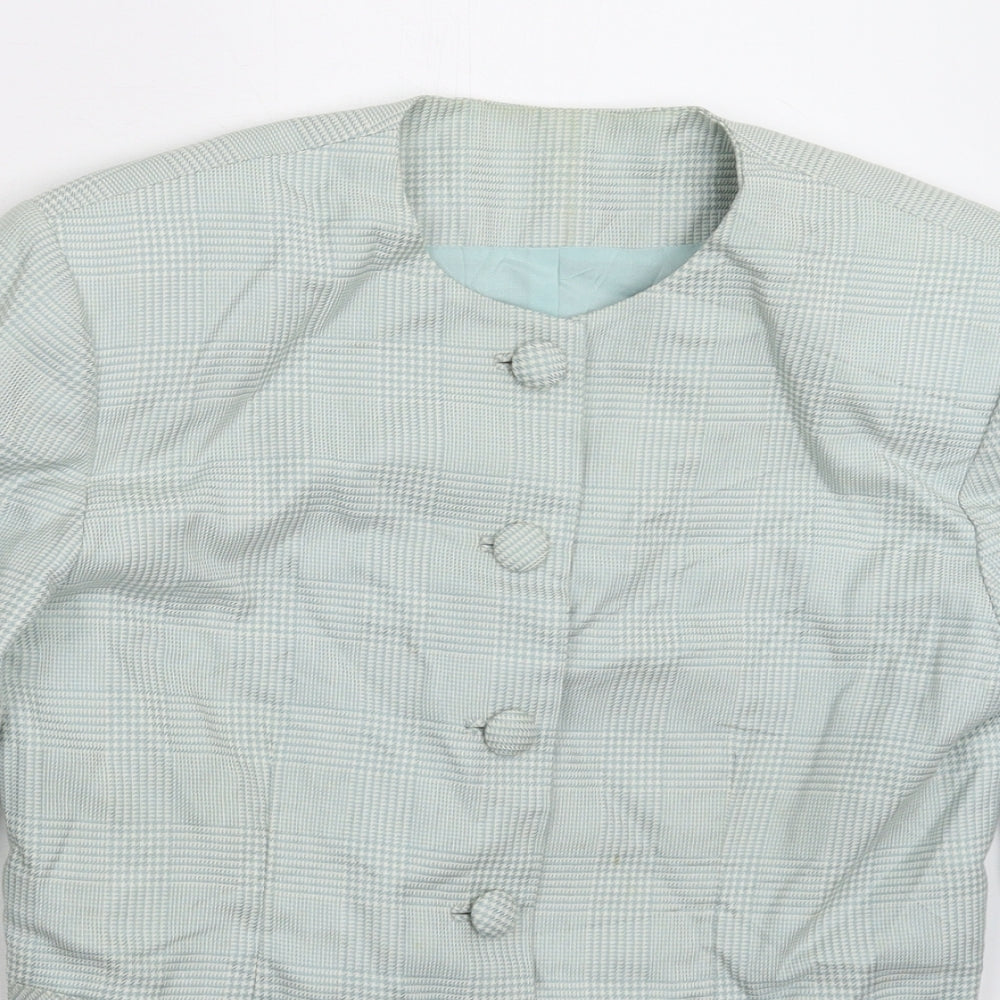 Womens UK Size 10 Preworn Green Jacket