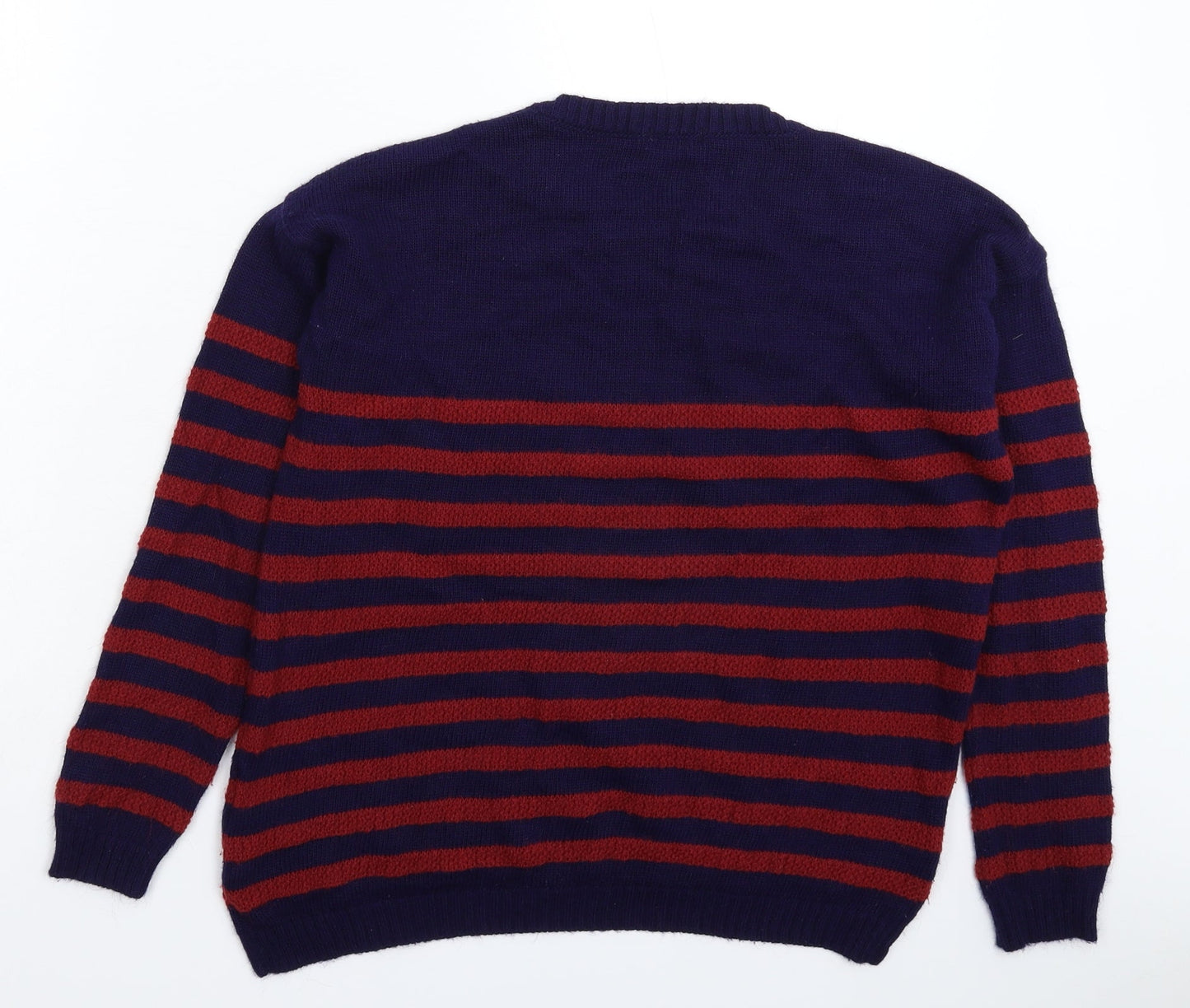 Womens UK Size 14 Cooperative Multicoloured Pullover Jumper