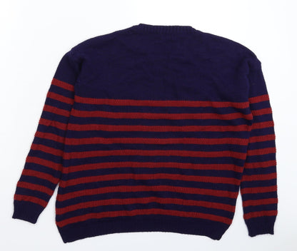 Womens UK Size 14 Cooperative Multicoloured Pullover Jumper