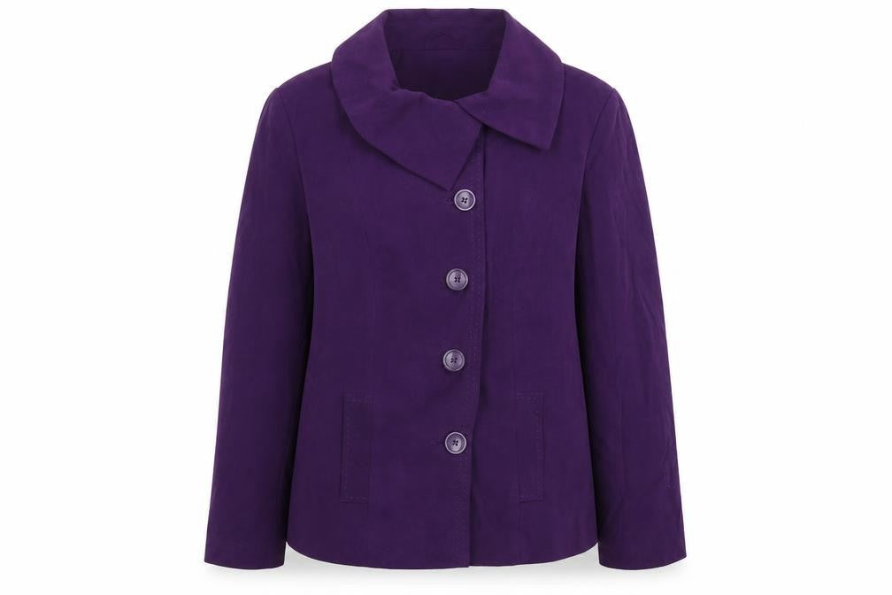 Womens UK Size 10 EWM Purple Jacket
