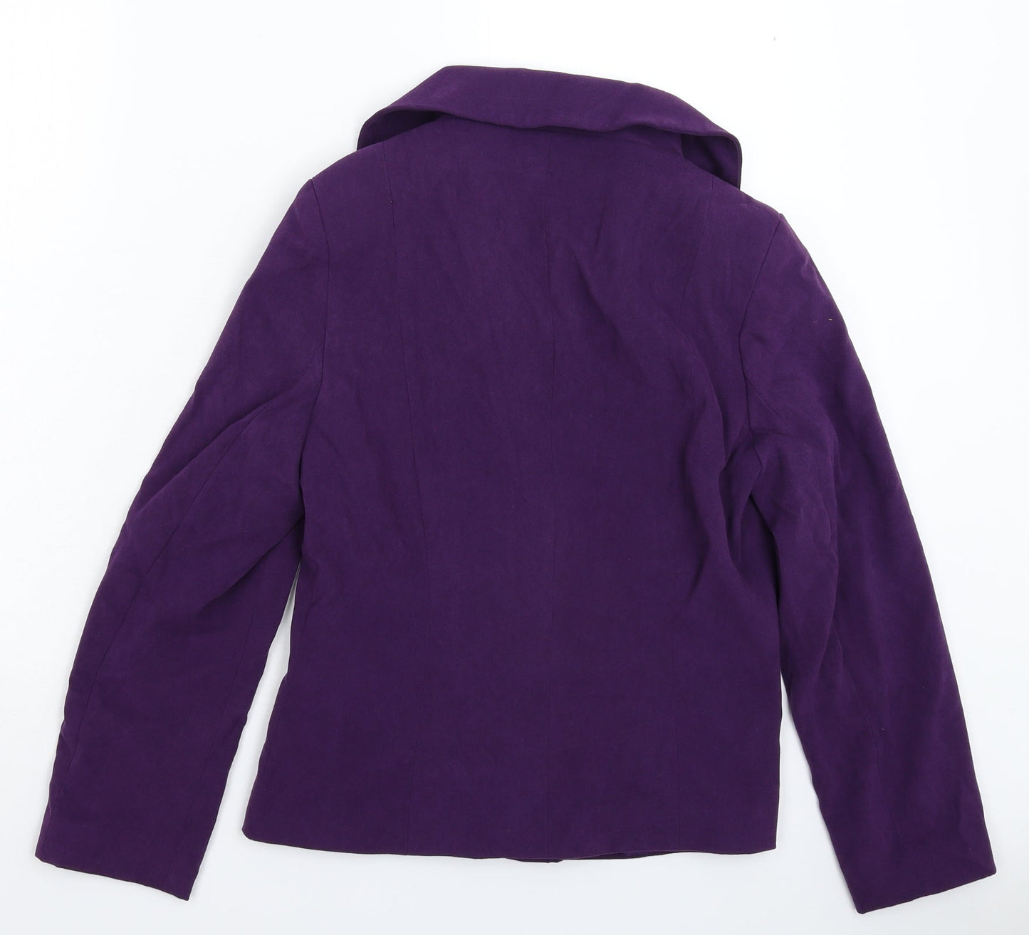 Womens UK Size 10 EWM Purple Jacket