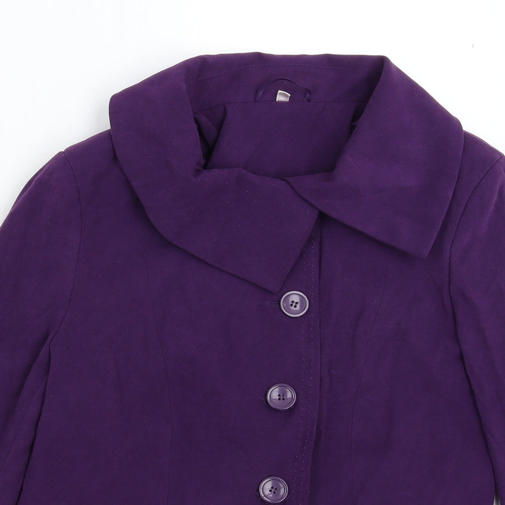 Womens UK Size 10 EWM Purple Jacket