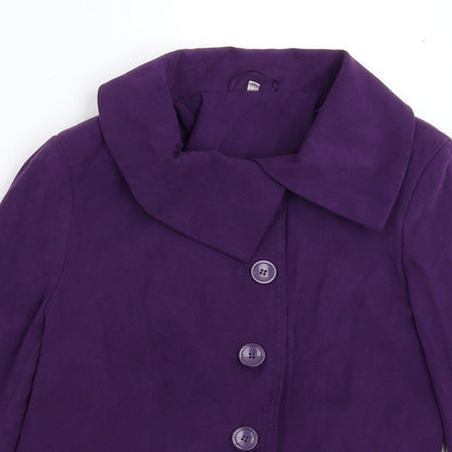 Womens UK Size 10 EWM Purple Jacket