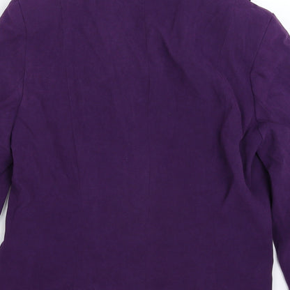 Womens UK Size 10 EWM Purple Jacket