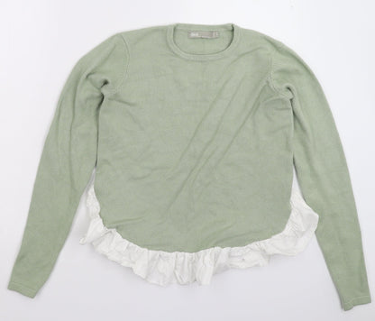 Womens UK Size 10 ASOS Green Pullover Jumper