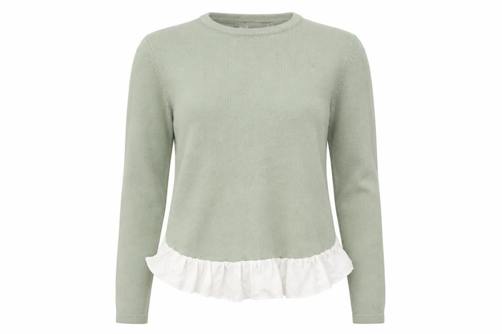 Womens UK Size 10 ASOS Green Pullover Jumper