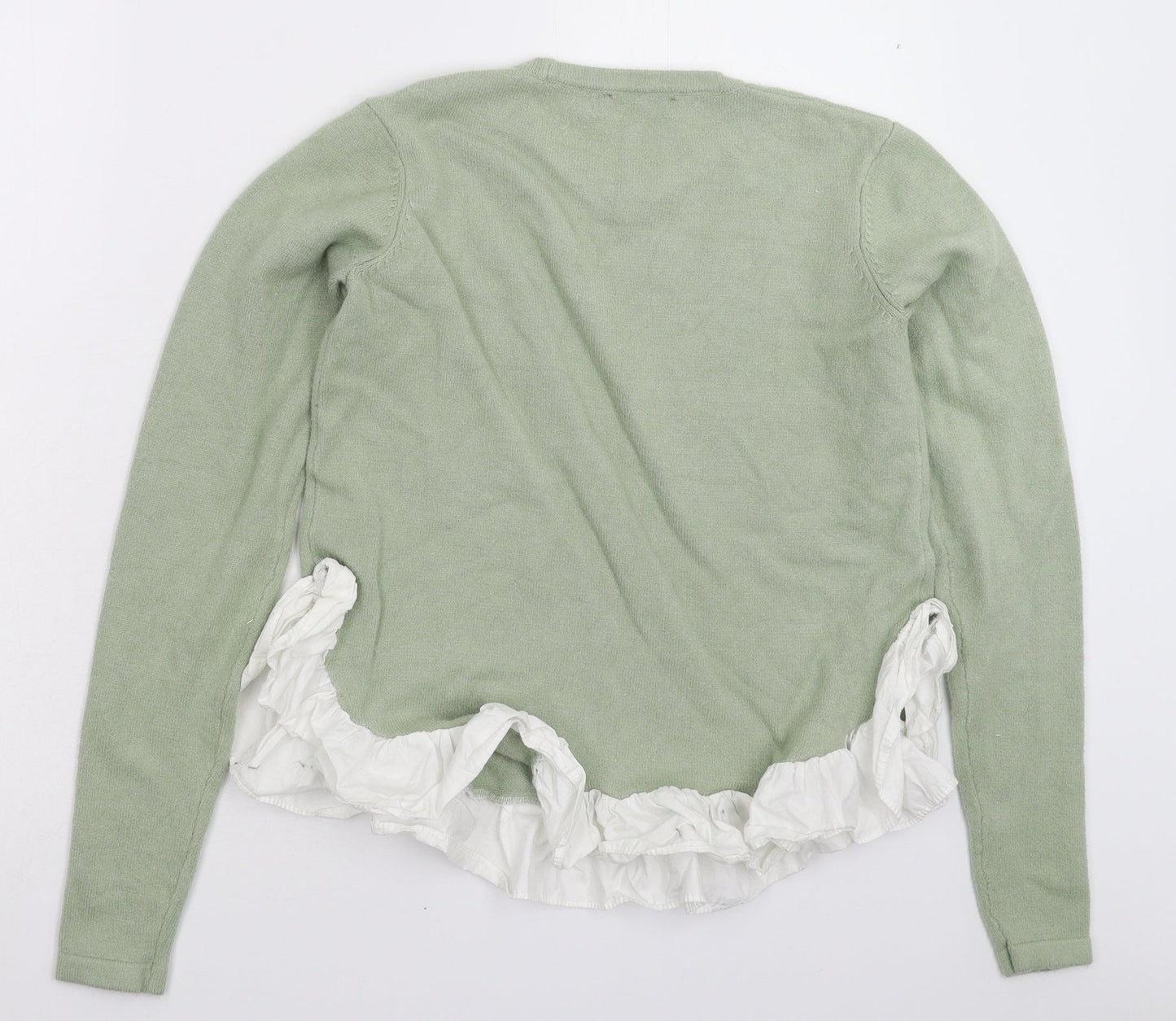 Womens UK Size 10 ASOS Green Pullover Jumper