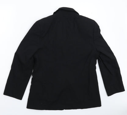 Womens UK Size 12 Marks and Spencer Regular Black Suit Jacket