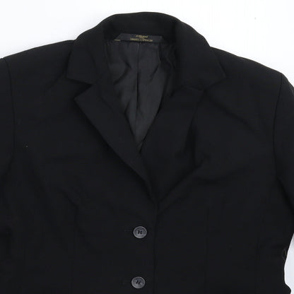 Womens UK Size 12 Marks and Spencer Regular Black Suit Jacket