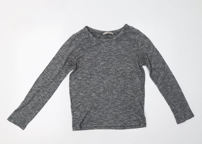 Primark Womens Grey  Knit Pullover Sweatshirt Size 6