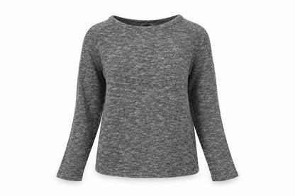 Primark Womens Grey  Knit Pullover Sweatshirt Size 6