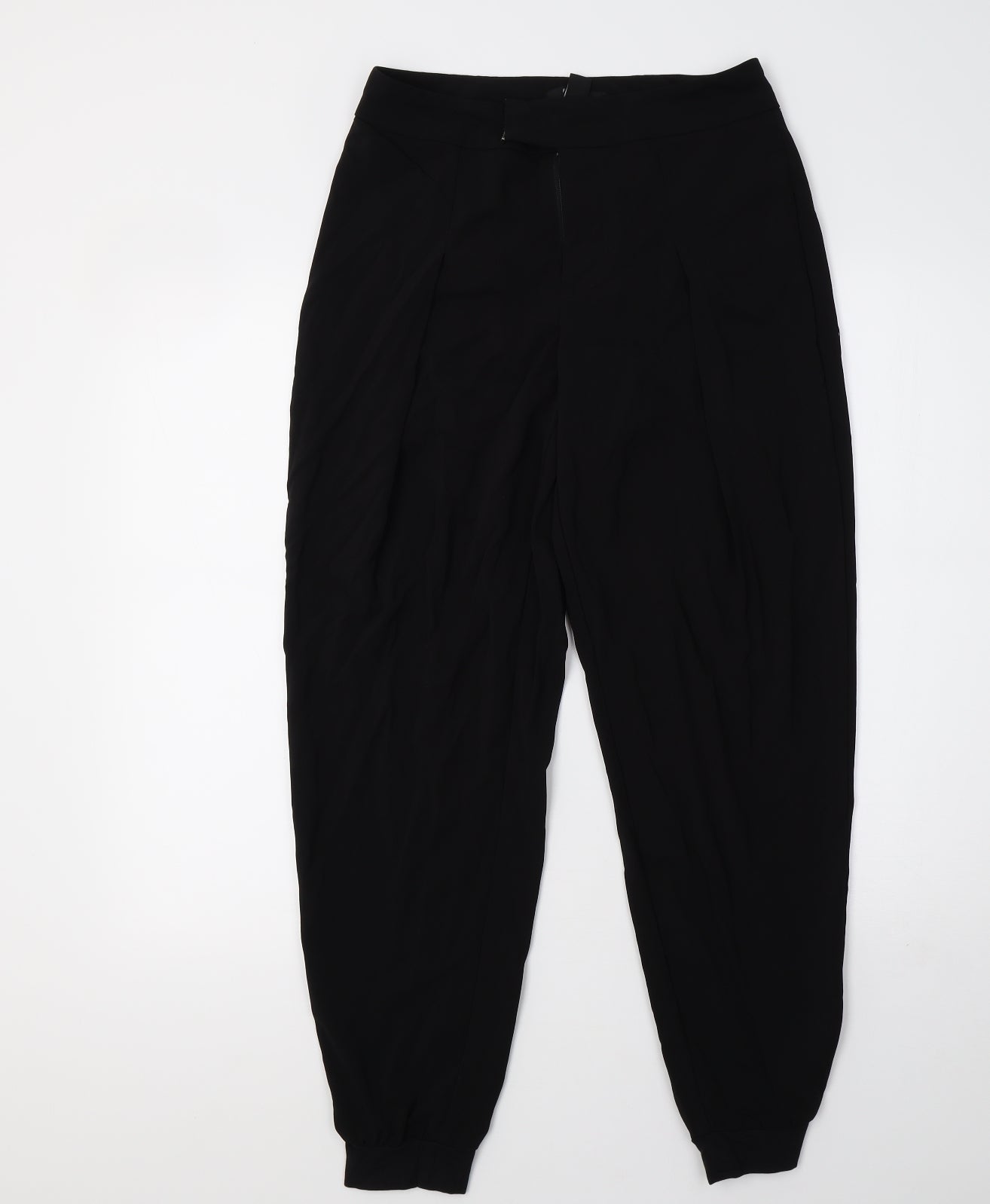 Womens UK Size S FOREVER 21 Regular Fit  Black Trousers