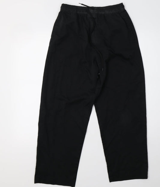 russums Mens Black   Sweatpants Trousers Size S L28 in
