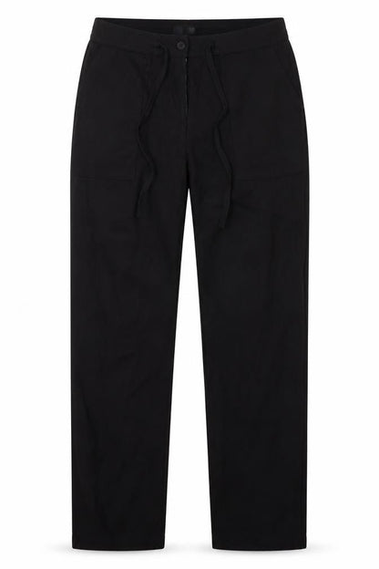 Womens UK Size 32 River Island Regular Fit Sweatpants Black Trousers