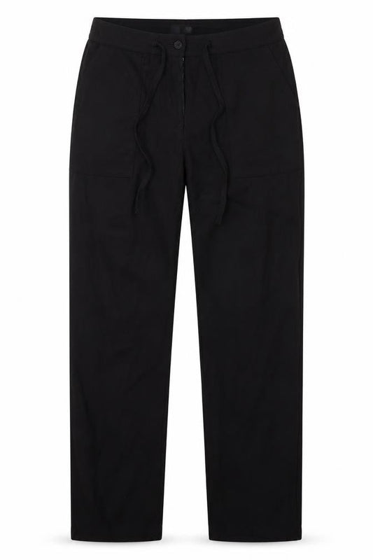 Womens UK Size 32 River Island Regular Fit Sweatpants Black Trousers