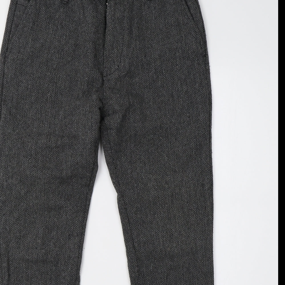 Womens UK Size 32 in Selected Regular Fit  Grey Trousers