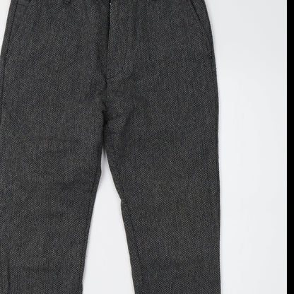 Womens UK Size 32 in Selected Regular Fit  Grey Trousers