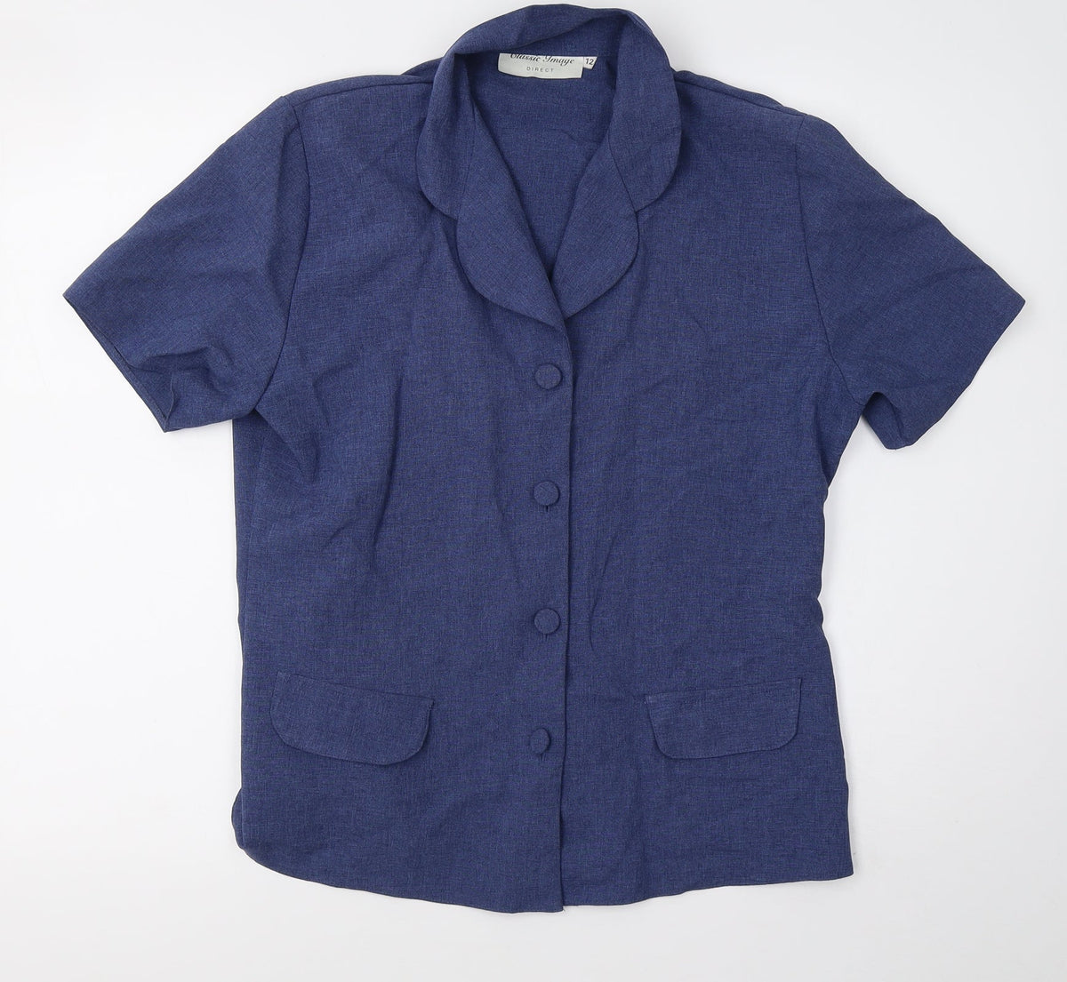 classic image Womens Blue   Jacket Blazer Size 12