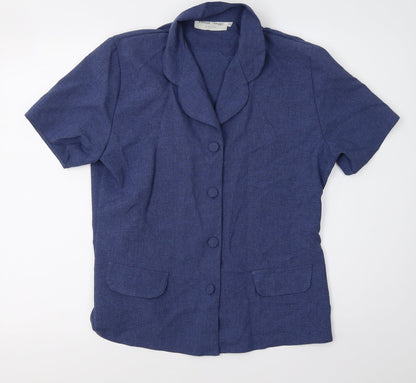 classic image Womens Blue   Jacket Blazer Size 12