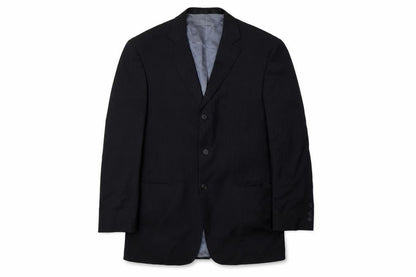 Marks & Spencer Mens Blue Striped  Jacket Blazer Size 40