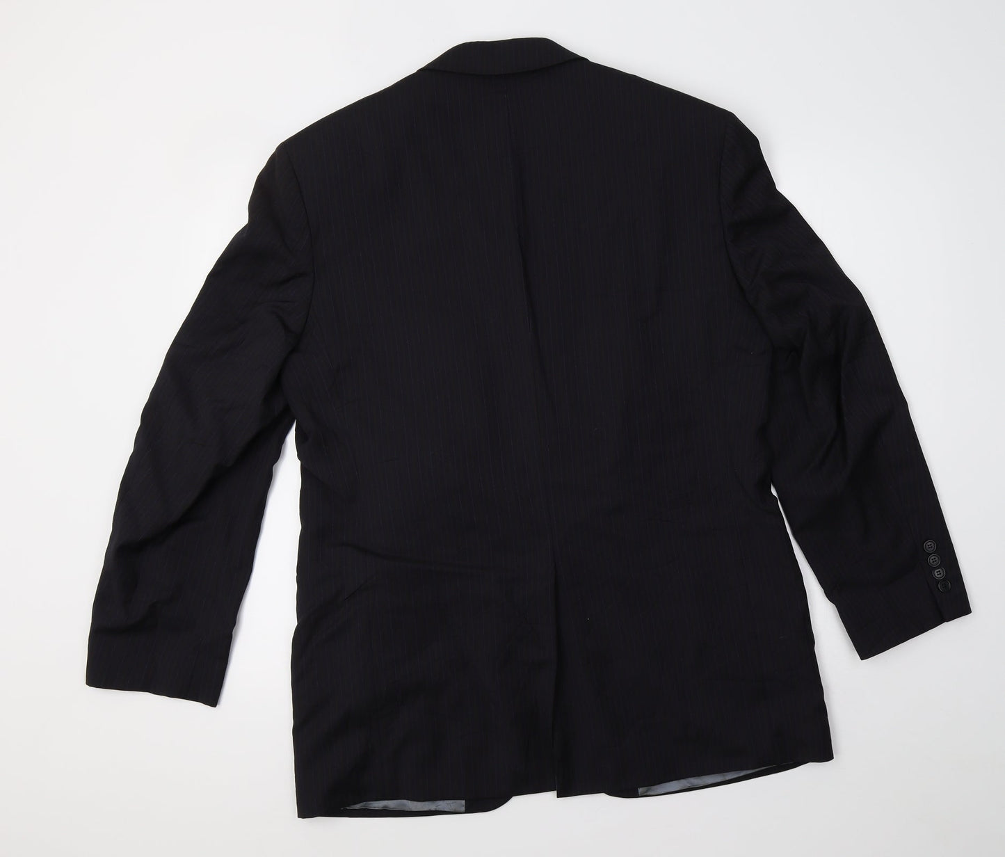 Mens UK Size 40 Marks and Spencer Regular Blue Suit Jacket
