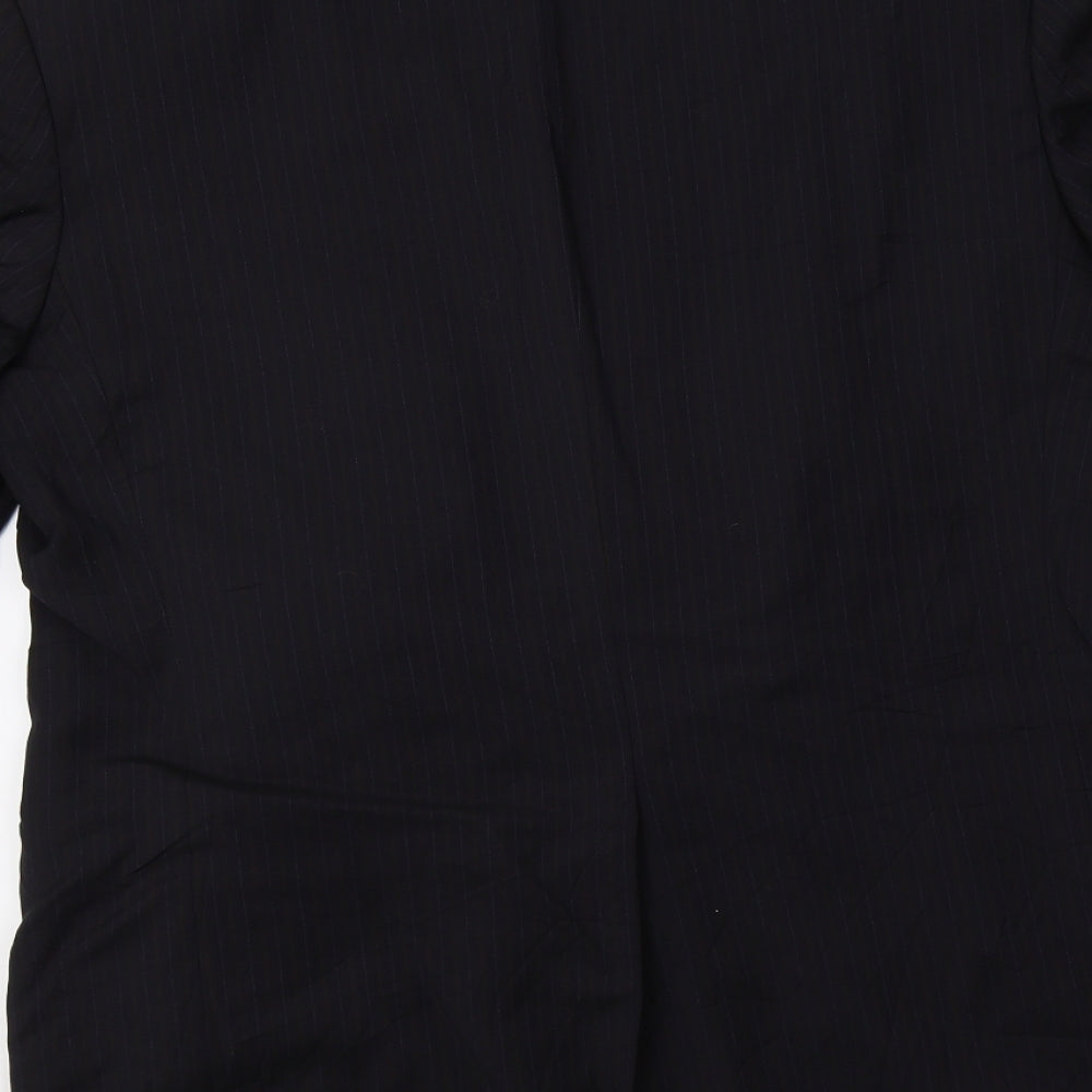 Mens UK Size 40 Marks and Spencer Regular Blue Suit Jacket