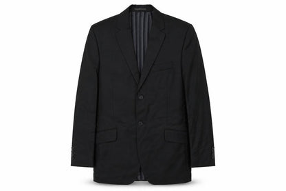 Mens UK Size 38 daniel hetcher Regular Black Suit Jacket