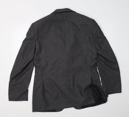 Mens UK Size M Marks and Spencer Regular Grey Suit Jacket