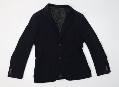 Mens UK Size 42 Debenhams Regular Blue Suit Jacket