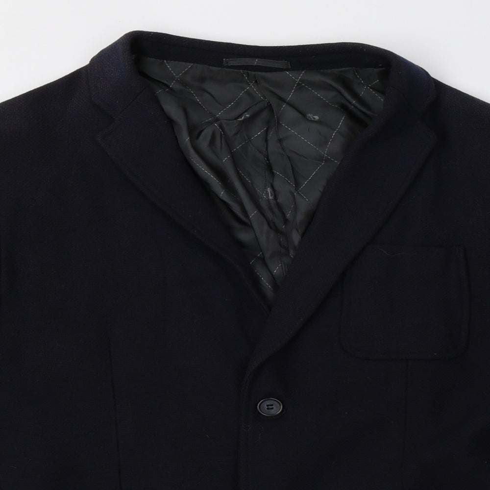 Mens UK Size 42 Debenhams Regular Blue Suit Jacket